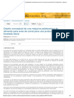 Diseño Conceptual de Una Máquina Peletizadora de Alimento para Aves de Corral para Una Producción de 1 Tonelada Diaria - Engormix