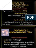 Crescimento Desenvolvimento Fetal