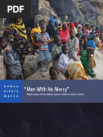 Rapport Men With No Mercy Soudan HRW | PDF | Sudan | Omar Al ...