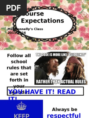 course expectations power point 2015-2016