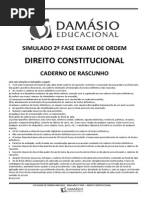 Simulado Constitucional 2fase OAB XVII Exame