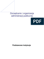 Zarządzanie i organizacja w administracji publicznej