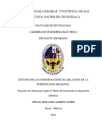 Estudio de La Coordinanción de Aislación en La Subestación Aranjuez