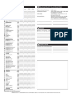 DnD CharacterSheet Shadowcaster