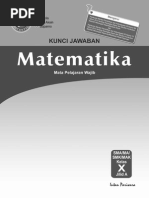 Kunci Matematika 10a Kur 2013 PDF