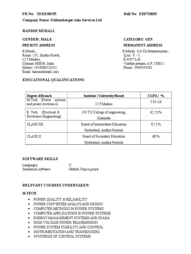 Category GEN Present Address Permanent Address | PDF