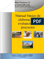Manual de Elaboracic3b3n y Evaluacic3b3n de Proyectos 2004 1 Castellano1