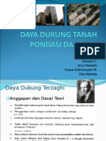 Daya Dukung Tanah Pondasi Dangkal