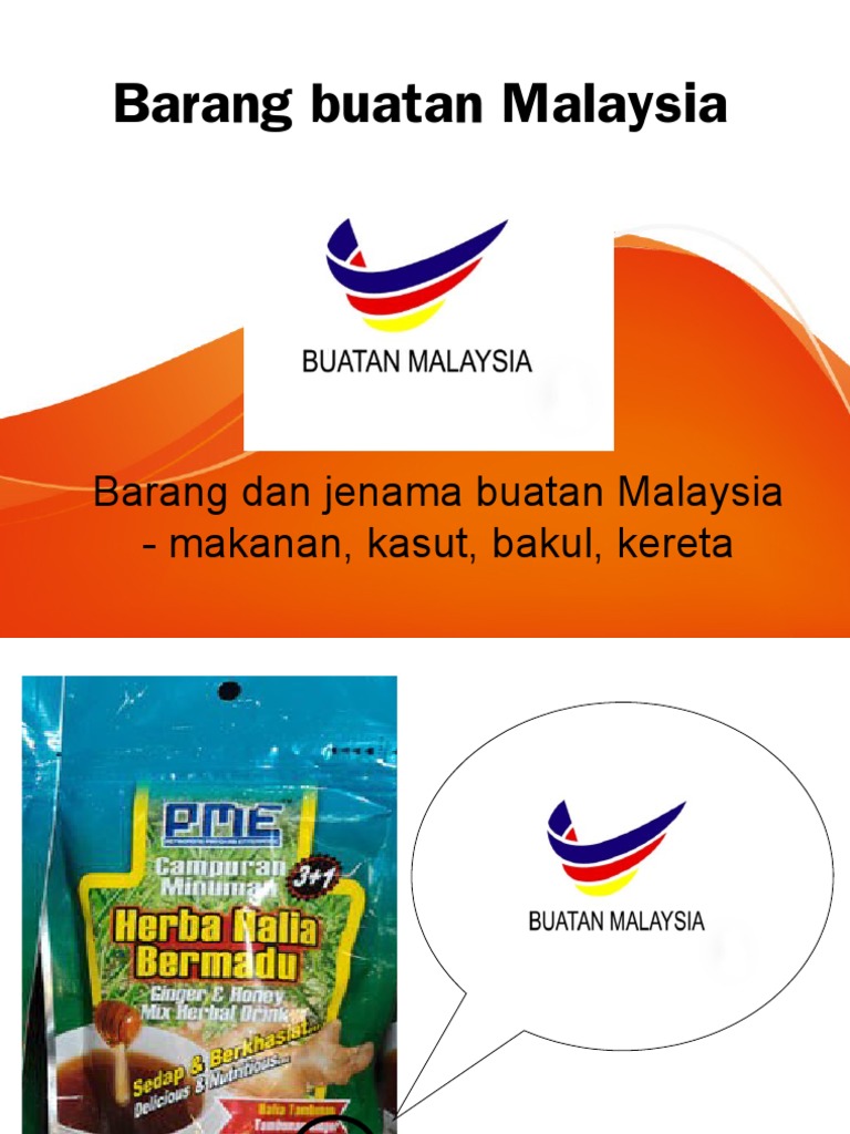 Barang Buatan Malaysia  PDF