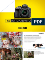 Brochure Nikon D3300