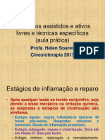 Exercícios Assistidos e Ativos Livres e Exercícios Específicos