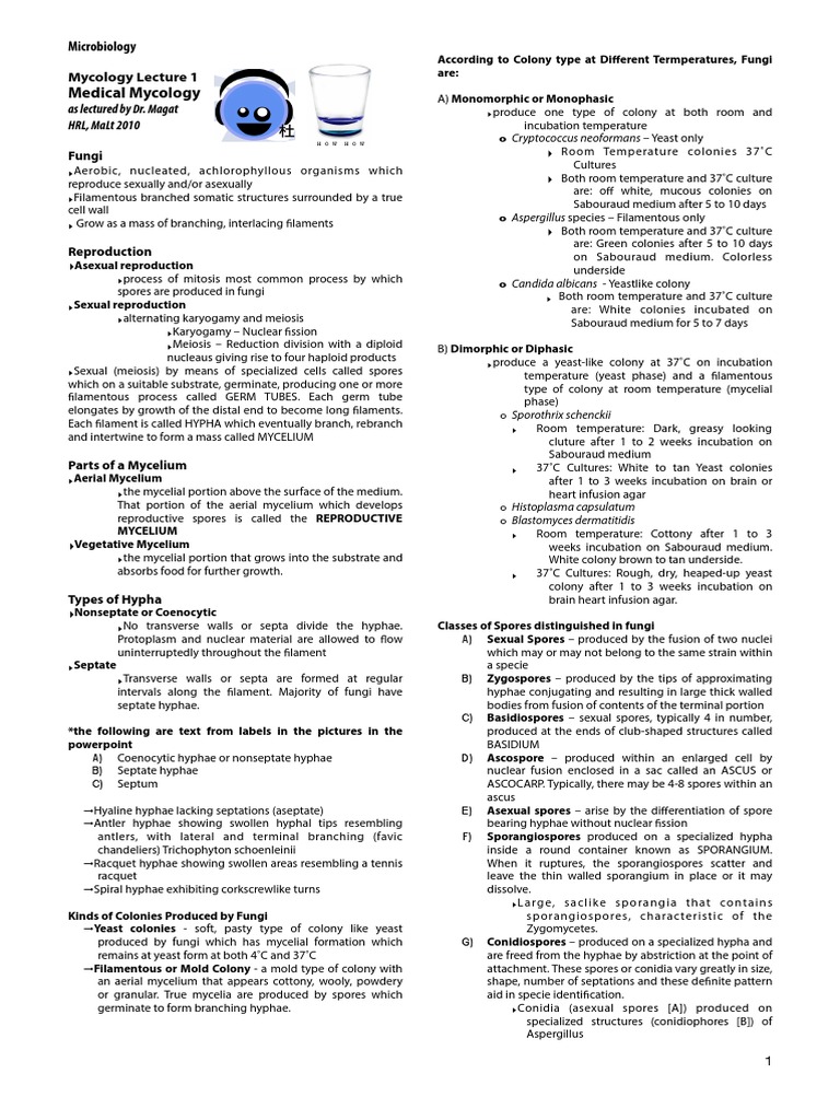 Introduction to Fungi and Their Classification | PDF | Fungus | Sexual ...