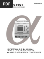 Mitsubishi Al-10mr-A (Software Manual)