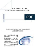 Variables Ambientales Que Afectan Al Mercadeo