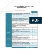 Ficha de Autoevaluación de Proyecto Educativo