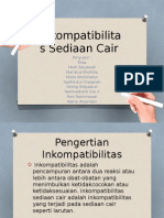 Inkompabitibilitas Sediaan Cair