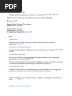 Chloramex Ophthalmic Ointment Guide | PDF | Human Eye | Clinical Medicine