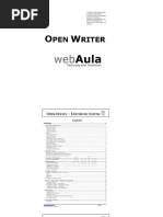 Apostila - OpenOffice Writer