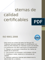 normas certificables