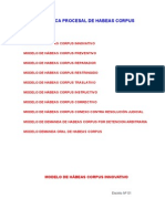 Practica Procesal de Habeas Corpus