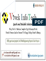 ! Vek Nfo Ech: IEEE Paper Based Projects, Real World Engineering Projects & Live Projects