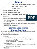 The Skeletal System - CHP 8 Joints