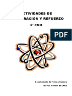 Actividades de Recuperación y Refuerzo 3º ESO FISICA Y QUIMICA