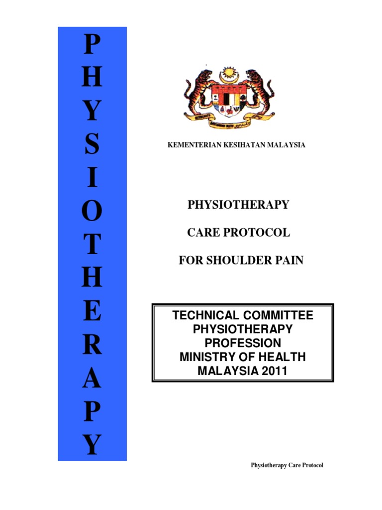 Physiotherapy Protocol for Shoulder Pain | PDF | Anatomical Terms Of ...