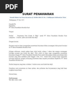 Surat Penawaran