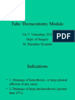 Tube Thoracostomy Module