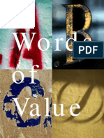 Words of Value