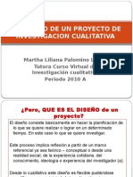 El Diseño de Un proyecto de Investigacion Cualitativa