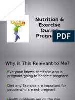 Nutrition and Exercise During Pregnancy VoiceOver Presentation