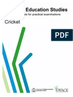 Cricket Practical Exam Support Booklet PDF