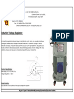 Induction Voltage Regulator PDF