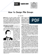 Pile Foundation - Know How - Pile Group Design