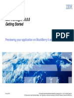 Ibm Worklight V6.0.0 Getting Started: Previewing Your Application On Blackberry 6 and 7