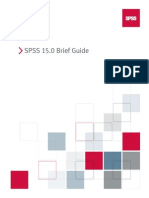 SPSS Brief Guide 15.0