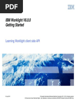 03 01 Learning Worklight Client Side API