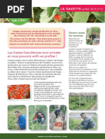 Marché sur l'Eau gazette n°12 Juillet 2015