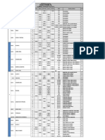 Horarios Facultad de Ingenieria Civil 2 Semestre de 2015 Julio-22