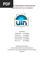 Laporan Praktikum Farmakologi SSP & Antiepileptik