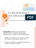 La Elasticidad y Sus Aplicaciones