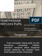 Pemeriksaan Refleks Pupil Fix Deri