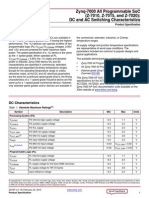 Ds187 XC7Z010 XC7Z020 Data Sheet