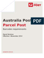 Australia Post Parcel Post Barcode Guidelines v2