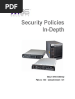 Security Policies in Depth 10.0