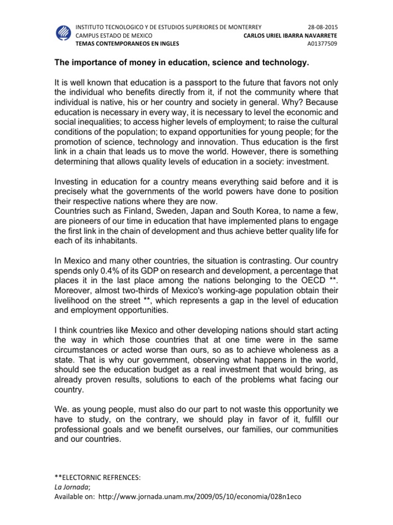 Mexican essay meaning image