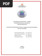 DISCIPLINAS NORTEADORAS Estrutura e Organização da Educação Brasileira e Educação e Diversidade.doc