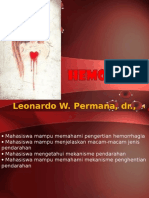 Modul 2.3, 13-14, Patofisiologi Hemoragia.ppt